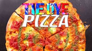 The Famous Tie-dye Pizza (made At Home!)