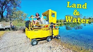 Building An Amphibious Camper - Full Build & Night On The Water