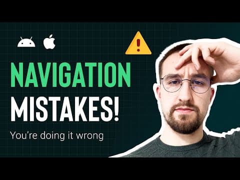 3 Navigation Issues That You Must Avoid!