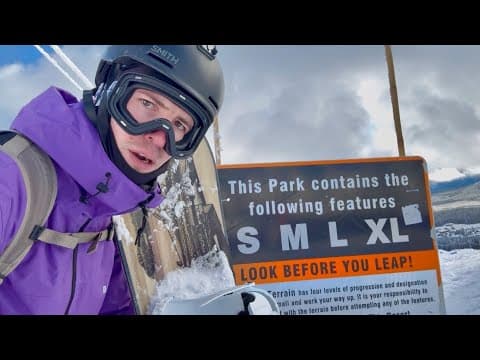 Attempting My 1st Terrain Park…