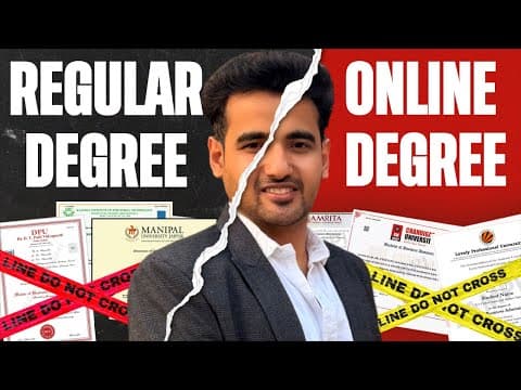 Online Degree Vs Regular Degree | Which Is Best In 2026? Online Vs Regular Degree