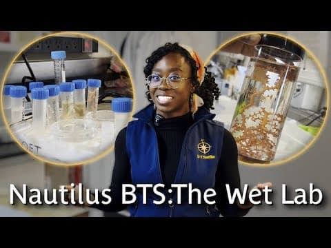 Behind-the-scenes Of E/v Nautilus: Wet Lab | Nautilus Live