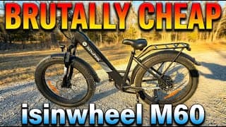 The Isinwheel M60 Is A Brutally Cheap And Powerful Ebike!