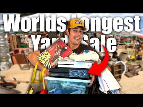 I Visited The Biggest Yard Sale In The World - Route 127 Highway Sale