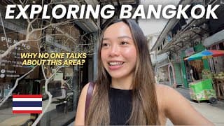 Exploring Bangkok's Coolest Neighborhood 🇹🇭 Songwat Road