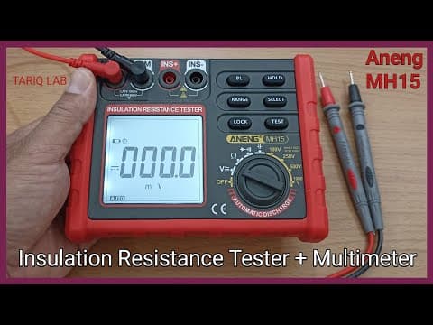 Insulation Resistance Tester | Aneng Mh15
