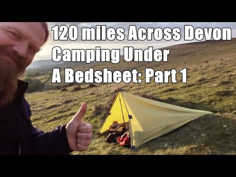 Solo Hiking The Two Moors Way Part 1 Of 2