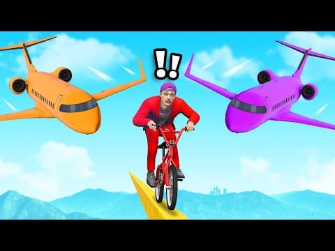 Bmx Vs Giant Planes In Gta 5