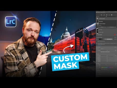 How To Create A Custom Complex Mask In Lightroom | Best Hidden Tool