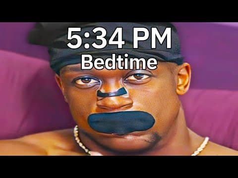 Stupid Influencer Night Routines
