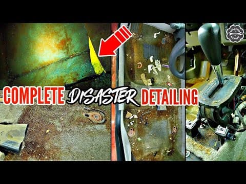 Car Detailing The Nastiest Trashed Chevy Cobalt Ever! Car Cleaning Disaster Transformation