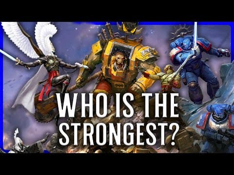 Which Faction Is Currently The Most Powerful? | Warhammer 40k Lore