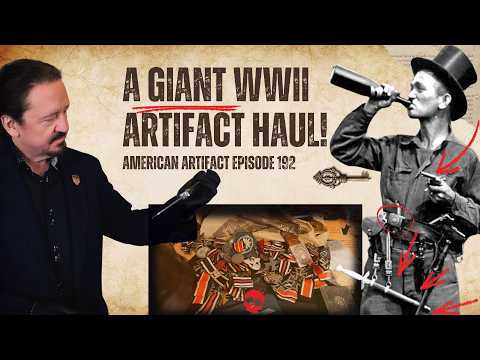 Giant Wwii Artifact Dump With Rare N@zi Flags: Full Breakdown! | American Artifact Episode 192