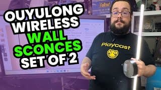 No Wires, No Problem! Ouyulong Battery Wall Sconces Review