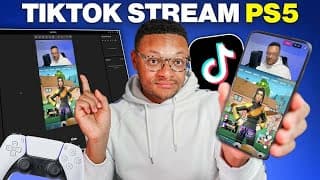 How To Stream Ps5 Games With Facecam To Tiktok (no Capture Card)