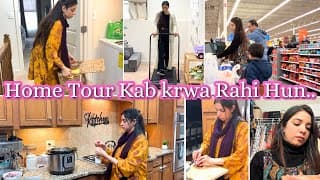 Weekly Vlog* Home Tour Kab Krwa Rahi Hun 🩵