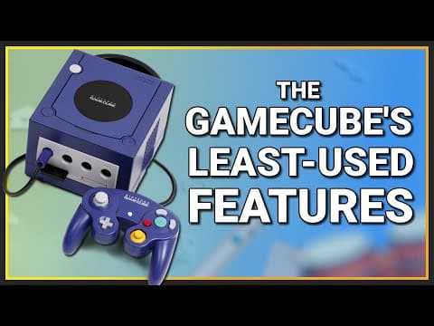 The Gamecube's Least Used Gimmicks & Features | The Golden Bolt