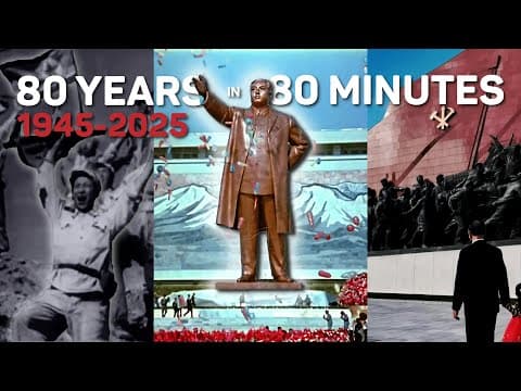 North Korea: 80 Years In 80 Minutes | 1945 - 2025 | Dprk Archive Footage Documentary