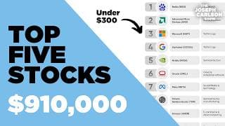 Top Five Ai Stocks I'm Buying Now