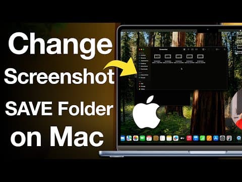 How To Change Default Screenshot Save Folder On Mac And Send Mac Screenshot To Specific Folder?