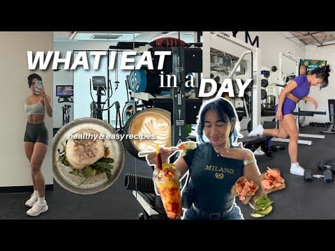 What I Eat In A Day! High Protein Recipes