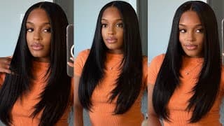 For Beginners! Pre-layered 9x6 Closure Unit Install | Black Friday Wig Sale Ft. Jessie's Wig