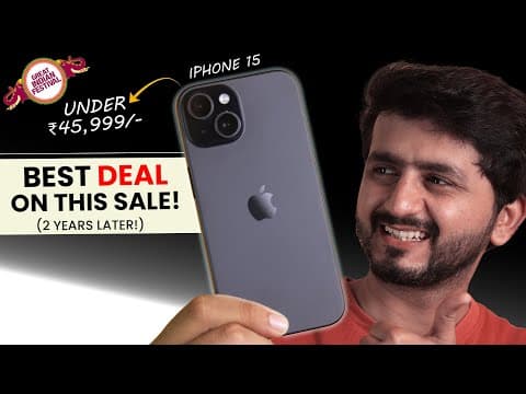 Iphone 15 Under ₹44k On Amazon Great Indian Festival Sale 2025 - Should You Buy?
