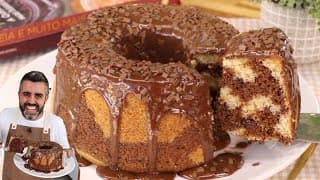 Sem Ovos!! Bolo Mesclado Super Fofinho - Simples E Fácil - Bolo Amanteigado - Receitas De Pai