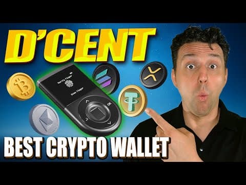 The Best Biometric Crypto Wallet? D’cent Wallet  Review