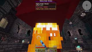 Stoneblock 4   Ep37 Giant Chicken Battle