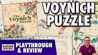 Voynich Puzzle - Playthrough & Review