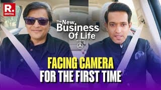 Facing Camera For The First Time | Arnab Goswami & Vikrant Massey Driven By Mercedes-benz India