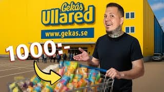 Vad Köper En Pappa För 1000kr På Gekås Ullared