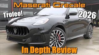 2026 Maserati Grecale Trofeo (523 Hp Tt V6): Start Up, Test Drive, Sounds & In Depth Review