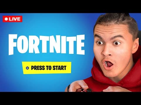 Live 🔴 First Time Playing Fortnite In 6 Years