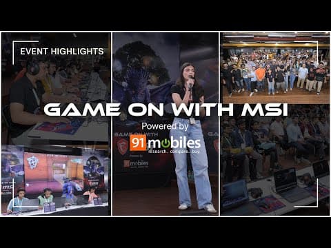 Game On With Msi (2025): Event Highlights