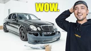 I Turned My Wrecked V8 Supercar Killer Into A Luxury Business Jet!