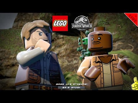 Lego Jurassic World: 2025 Live Streams Ep. 5 / Story (on Xbox Series X) - Htg