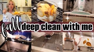 Massive Fall Deep Clean 🧼 Getting My Home Party-ready!