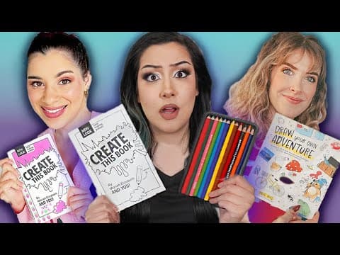 I Tested Youtuber's Art Books...