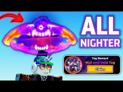 Getting The New All Nighter Nametag | Tower Defense Simulator (roblox)