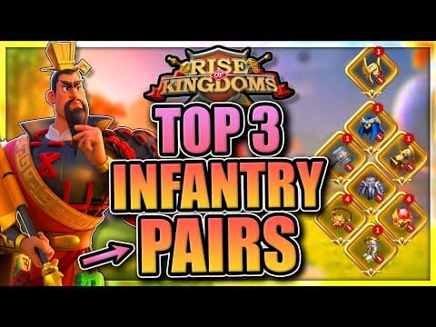 Top 3 Pairs, Talents And Formations [legendary Infantry Commanders] Rise Of Kingdoms January 2026