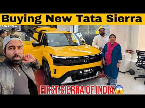 Finally Buying India's First Tata Sierra🚘