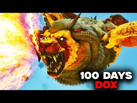 I Have 100 Days To Beat Arks Most Painful Mod | Dox