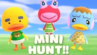 Villager Hunt For Ducks & Other Short Guys | Acnh Live