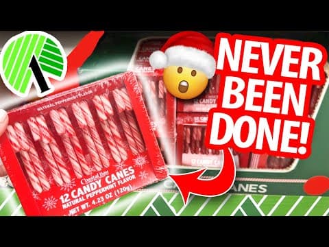 😲genius *new* Dollar Tree Christmas Hacks Using Candy Canes!  Decorations, Recipes & Gift Ideas!