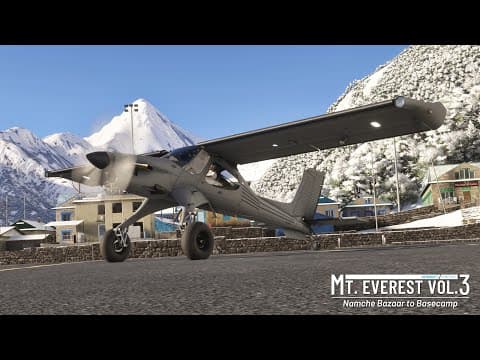 Exploring Aerosoft Mt. Everest Airports In The Draco X! | Msfs 2024