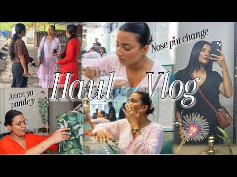 Life Updates | Mini Shopping Haul | Nose Pin Change & Much More