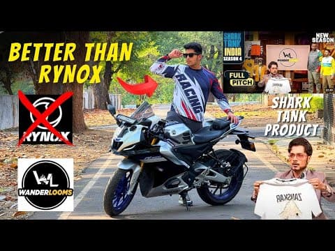 Rynox Se Better Riding Jersey Usse Saste Me Wanderlooms Riding Jersey | Shark Tank India Company