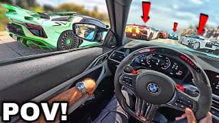 15 Minutes Of Chasing Dde Supercars In A 700hp Tuned Bmw M4 G82 [loud Exhaust Pov]
